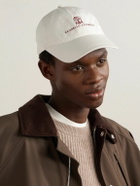 Brunello Cucinelli - Logo-Embroidered Cotton-Twill Baseball Cap - White