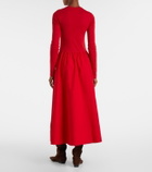Polo Ralph Lauren Cotton midi dress