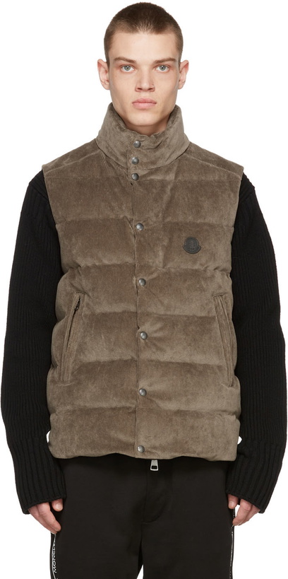 Photo: Moncler Brown Tib Vest