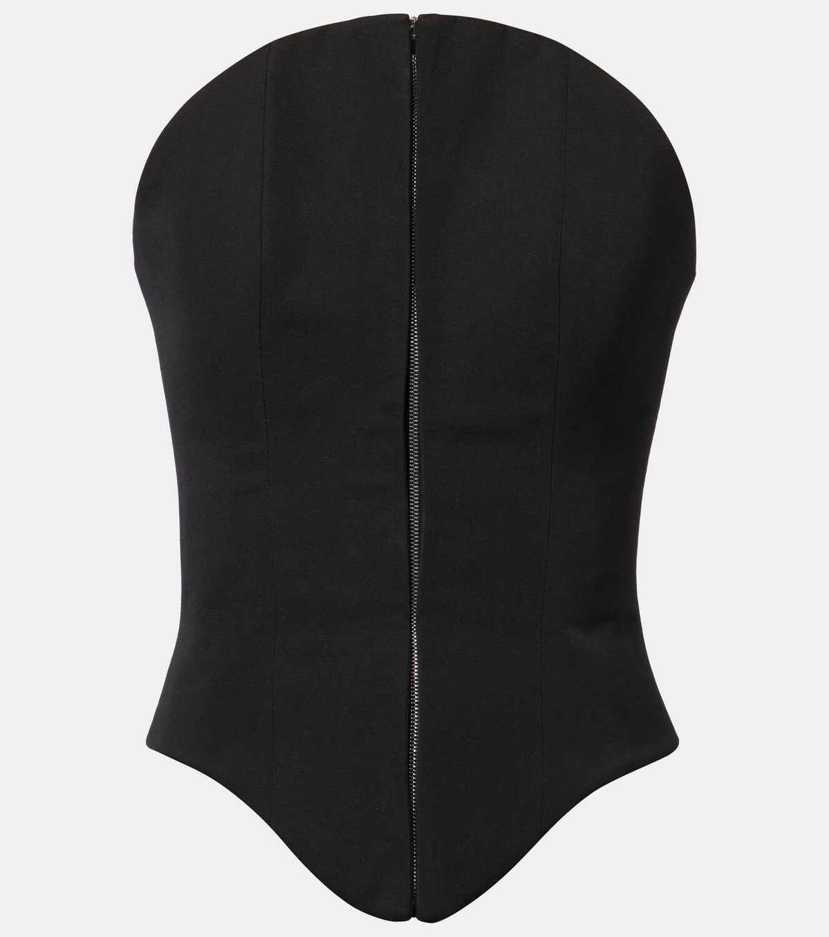 McQueen Wool corset top