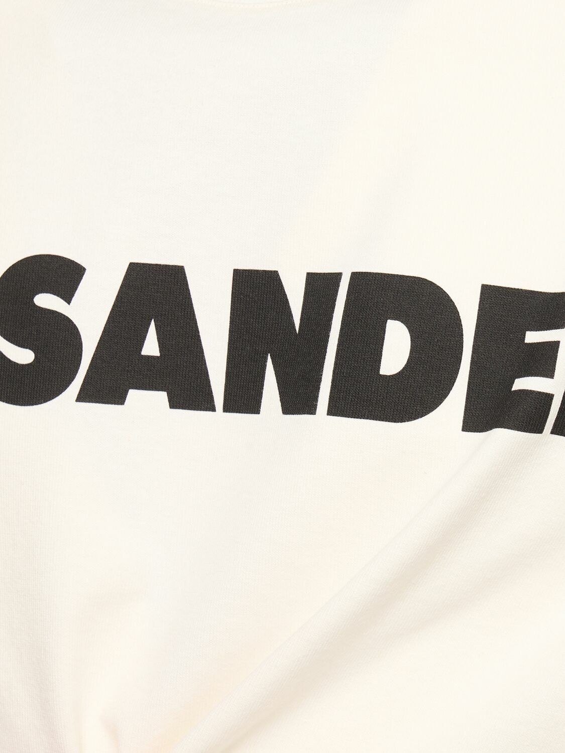 JIL SANDER Logo Print Long Sleeve T-shirt Jil Sander, image size:1125x1500