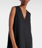 Asceno Nisha linen midi dress