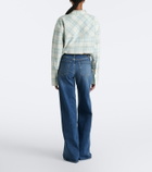 Frame Palace faded wide-leg jeans