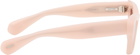 Jil Sander Pink Oliver Peoples 'Edition 3' Cat Eye Sunglasses