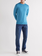 John Smedley - Lundy Slim-Fit Merino Wool Sweater - Blue