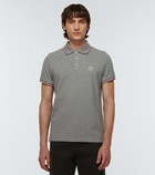 Moncler - Cotton piqué polo shirt