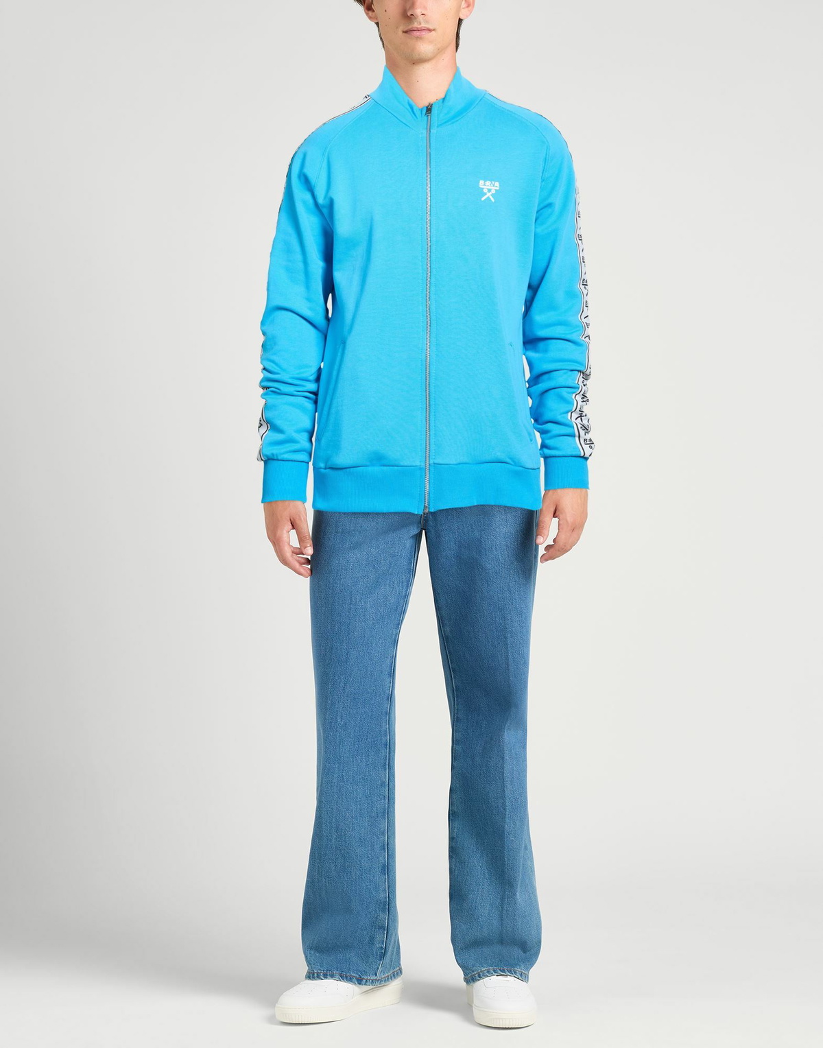 Berna Mens Sweatshirt Azure