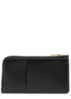 Coach Leather Cardholder - Black - One Size