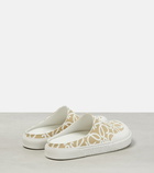 Loewe Anagram jacquard mules