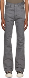 Rick Owens DRKSHDW Gray Jim Cut Jeans