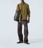 Allude Wool and cashmere overshirt