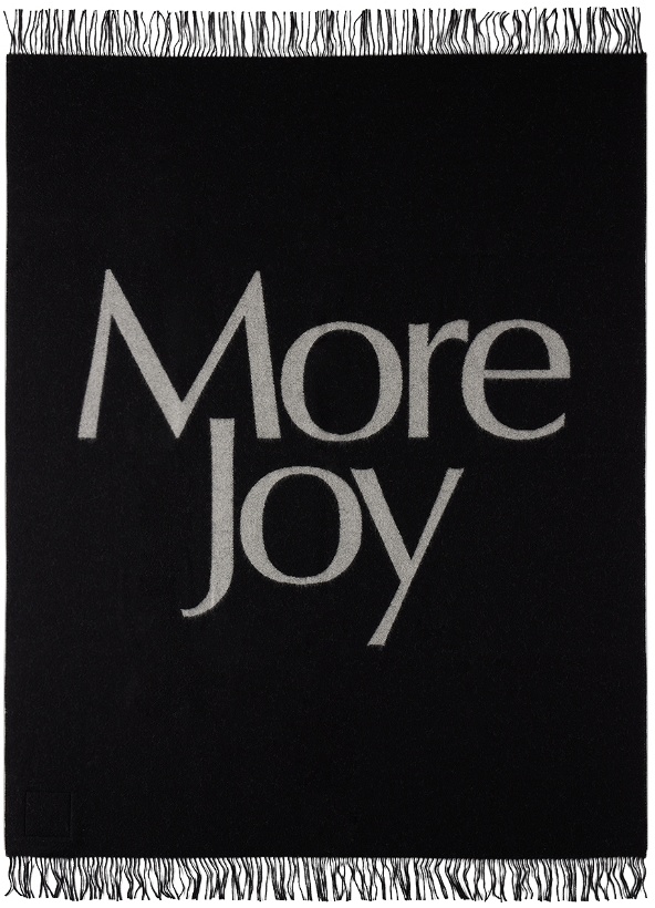 Photo: More Joy Black 'More Joy' Blanket