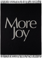 More Joy Black 'More Joy' Blanket