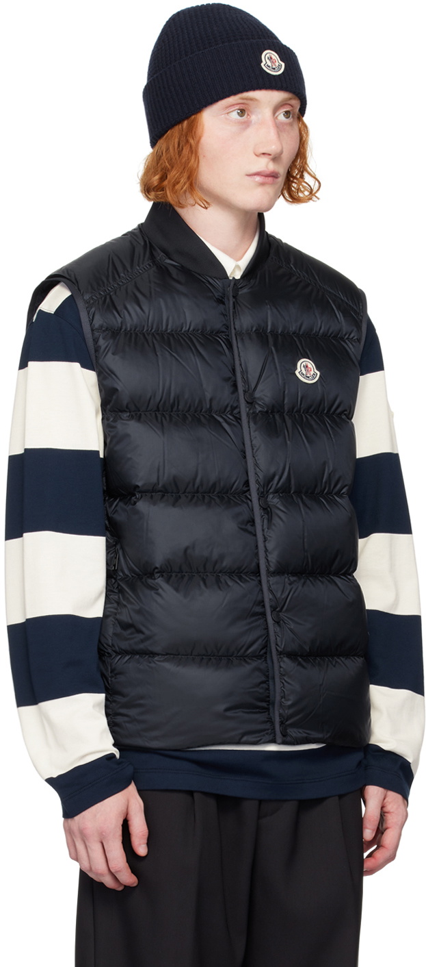 Moncler Navy Serot Vest Moncler
