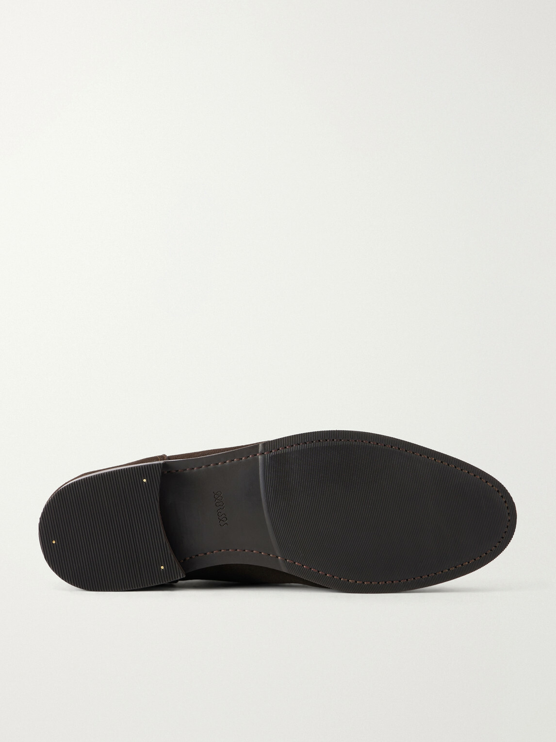 MORJAS - The Split Toe Suede Derby Shoes - Brown