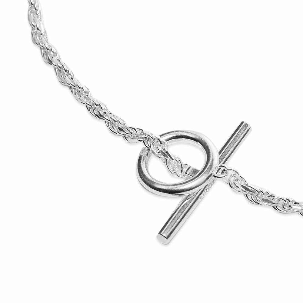 All Blues Men's Rope Bracelet in Silver All Blues