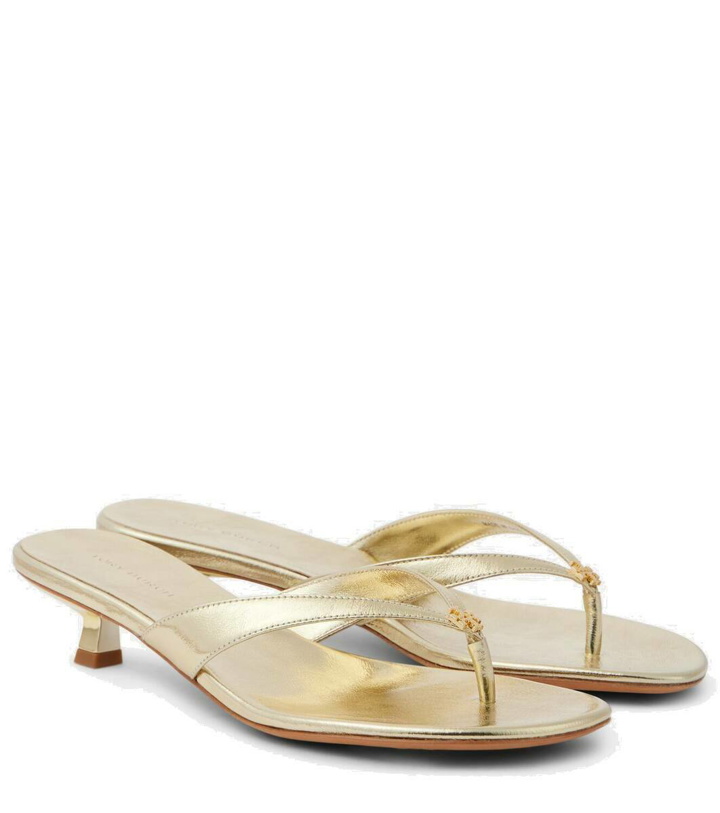 Photo: Tory Burch Leather thong sandals