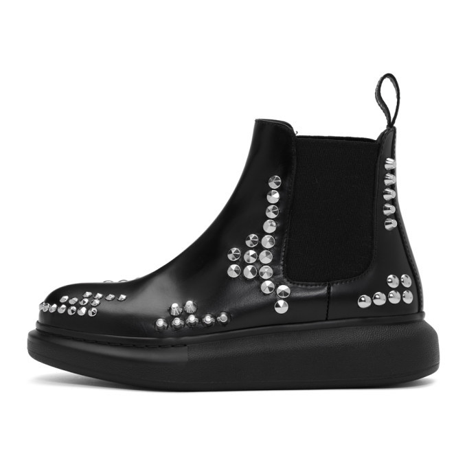 Alex black hotsell stud chelsea boots