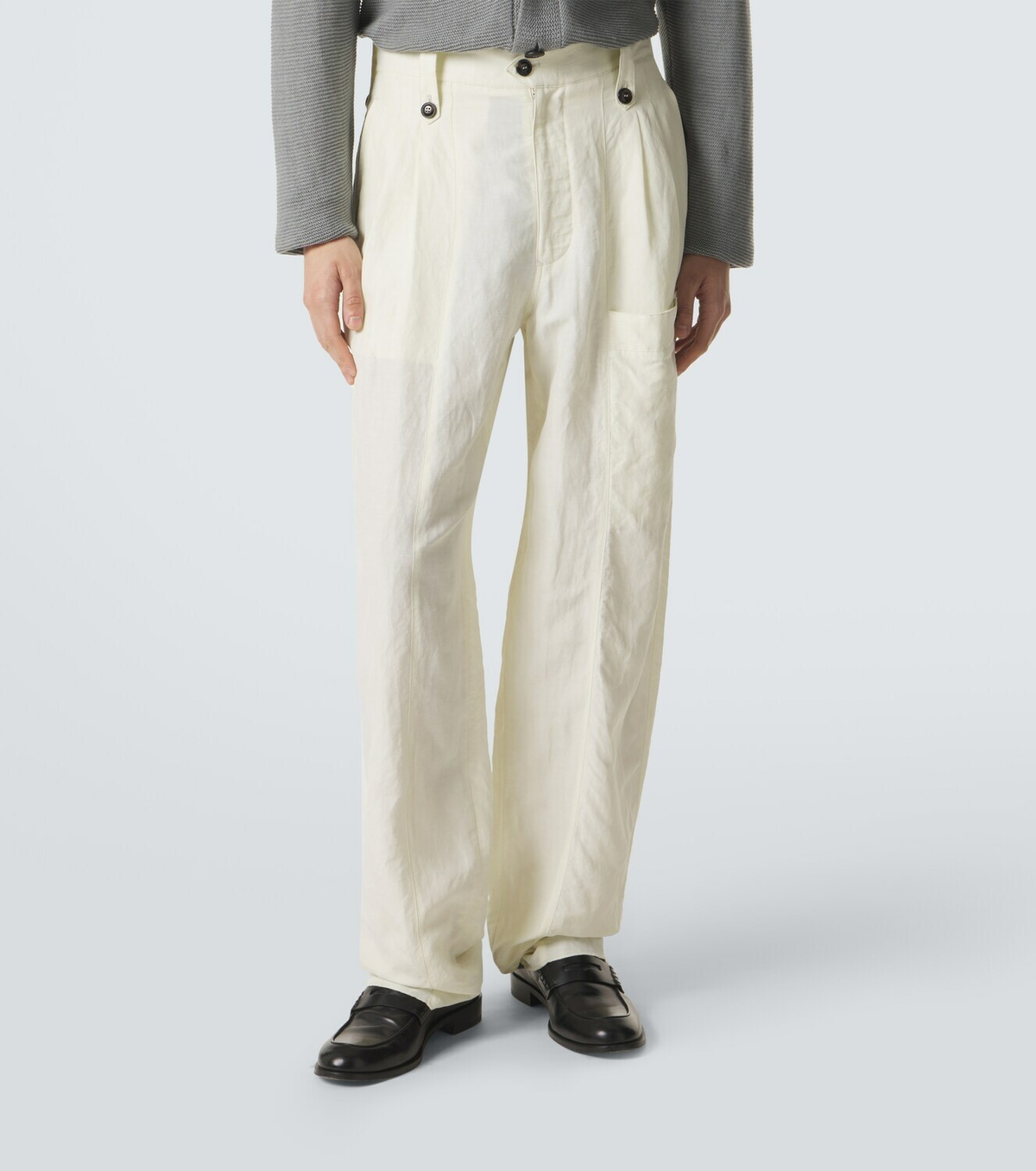 Giorgio Armani Pleated tapered pants Giorgio Armani