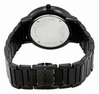 Movado Ultra Slim Black Mother of Pearl Dail Ladies Watch 0607211