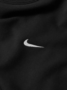 Nike - Solo Swoosh Cotton-Blend Jersey Sweatshirt - Black