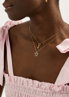 Aliita Llavecita Brillante Embellished 9kt Gold Necklace - One Size