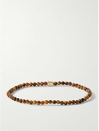 Luis Morais - Gold Tiger's Eye Beaded Bracelet