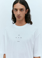 Song for the Mute Oversized Logo Print T-Shirt