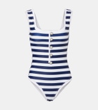 Same Grace striped swimsuit