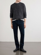 FRAME - Straight-Leg Twill Trousers - Blue