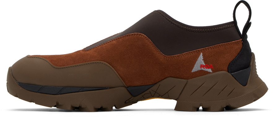 スニーカー ROA Men Sneakers NBUW198LE42BRW0001 Brown ROA Brown Slip-On Sneaker ROA