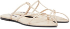 Jil Sander Off-White Cage Flat Sandals