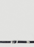 Our Legacy Curved Buckle Belt