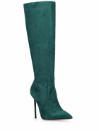 BALLY - 105mm Barbra Suede Tall Boots