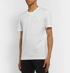 Dolce & Gabbana - Slim-Fit Logo-Appliquéd Cotton-Jersey T-Shirt - White