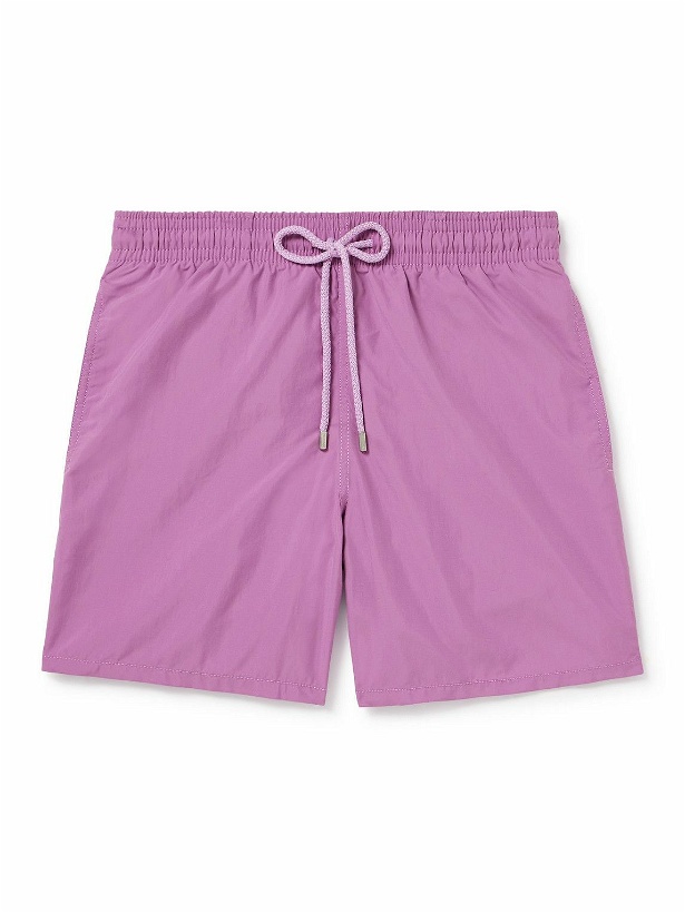 Photo: Vilebrequin - Moorea Straight-Leg Mid-Length ECONYL® Swim Shorts - Pink