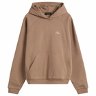 Dime Men's Cursive Logo Hoodie in Sepia