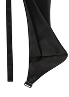 Victoria Beckham Satin Basque Belt Black