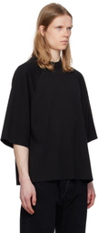 Seventh Black Raglan Box T-shirt