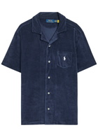 Polo Ralph Lauren Logo-embroidered Terry Shirt Navy