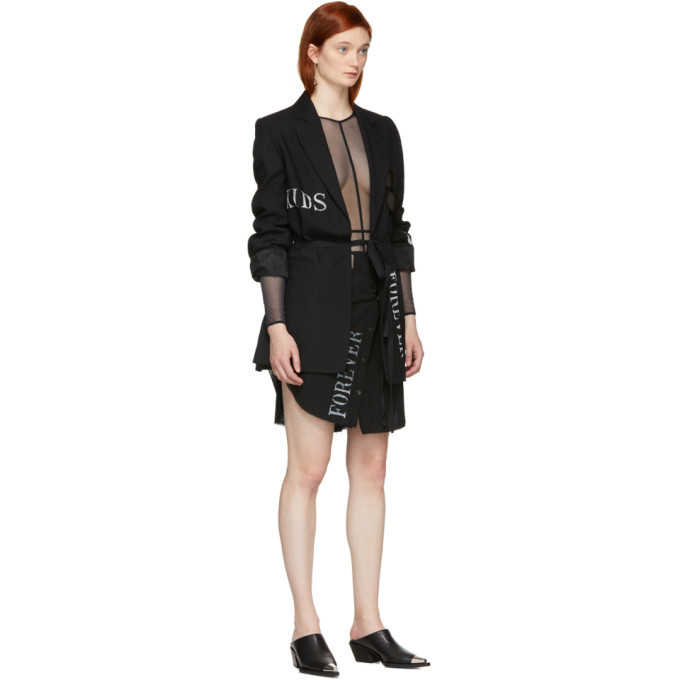 ANN DEMEULEMEESTER 2014SS ストライプジレ XS 00010h2.jpg