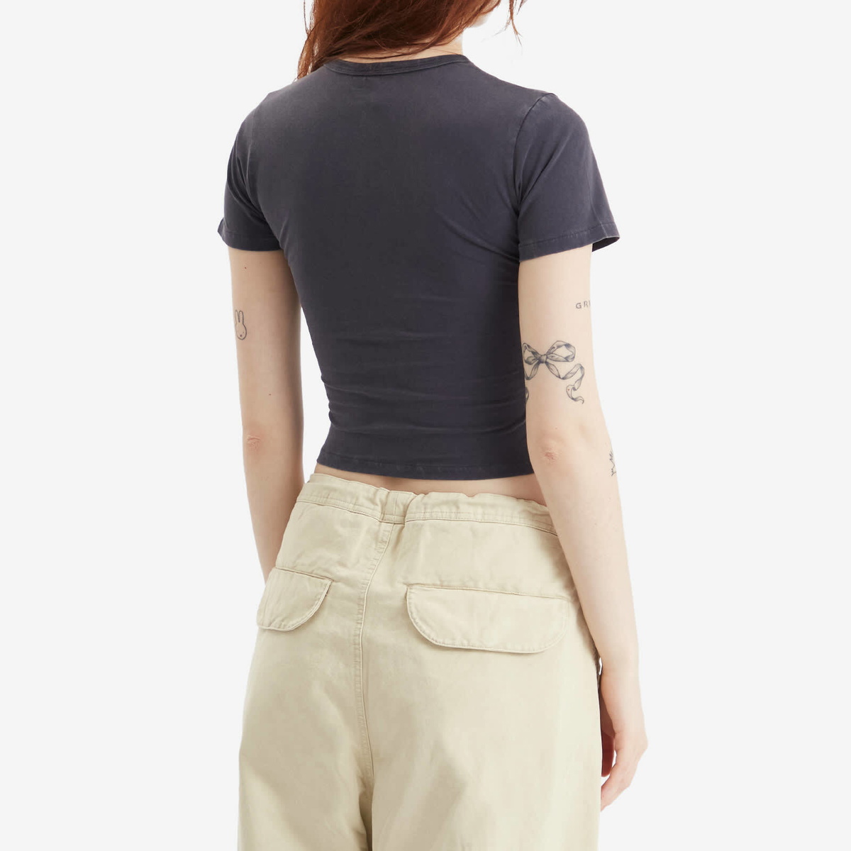 Entire Studios Women's Micro T-Shirt in Ink