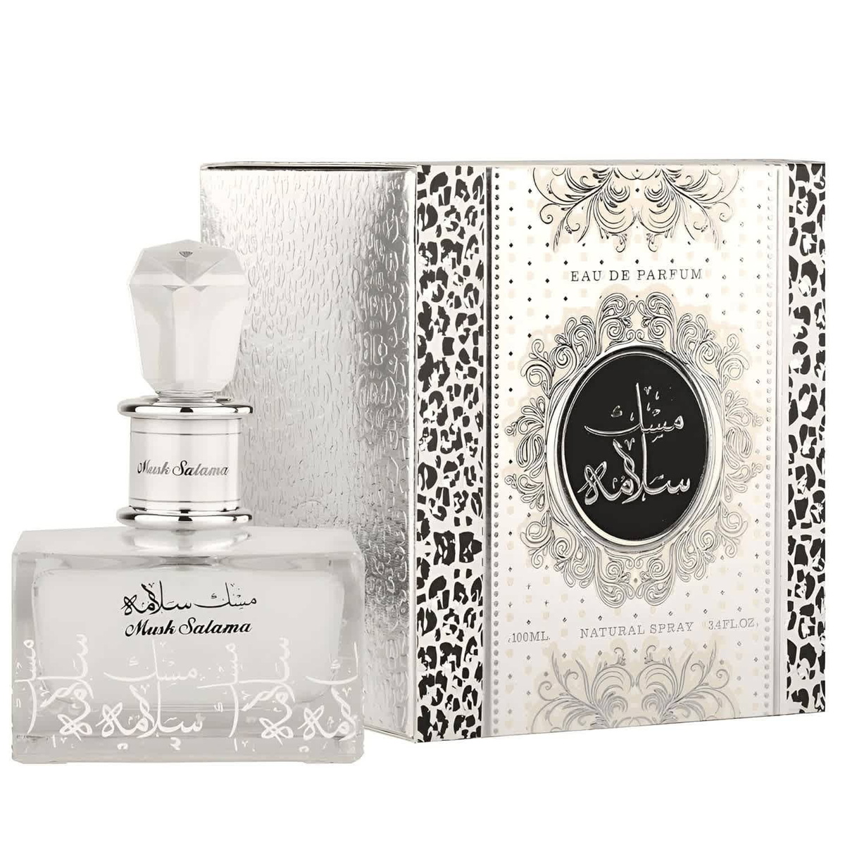 Lattafa Unisex Musk Salama EDP Spray 3.4 oz Fragrances 6291107452340