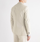 Hugo Boss - Nolvay Slim-Fit Cotton Suit Jacket - Neutrals
