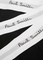 Paul Smith Stretch-cotton Trunks set of Three Black