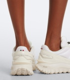Moncler Trailgrip Puffer leather-trimmed sneakers