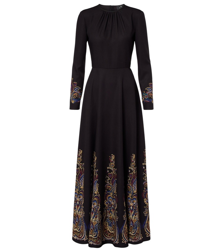 Photo: Etro Paisley maxi dress