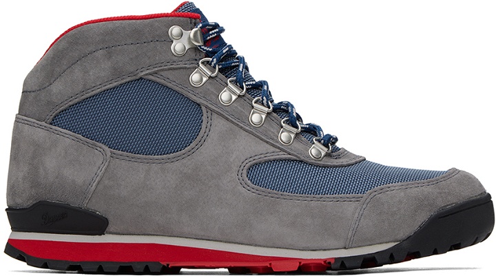 Photo: Danner Gray & Blue Jag Boots