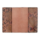 Rassvet Orange Snake Passport Holder