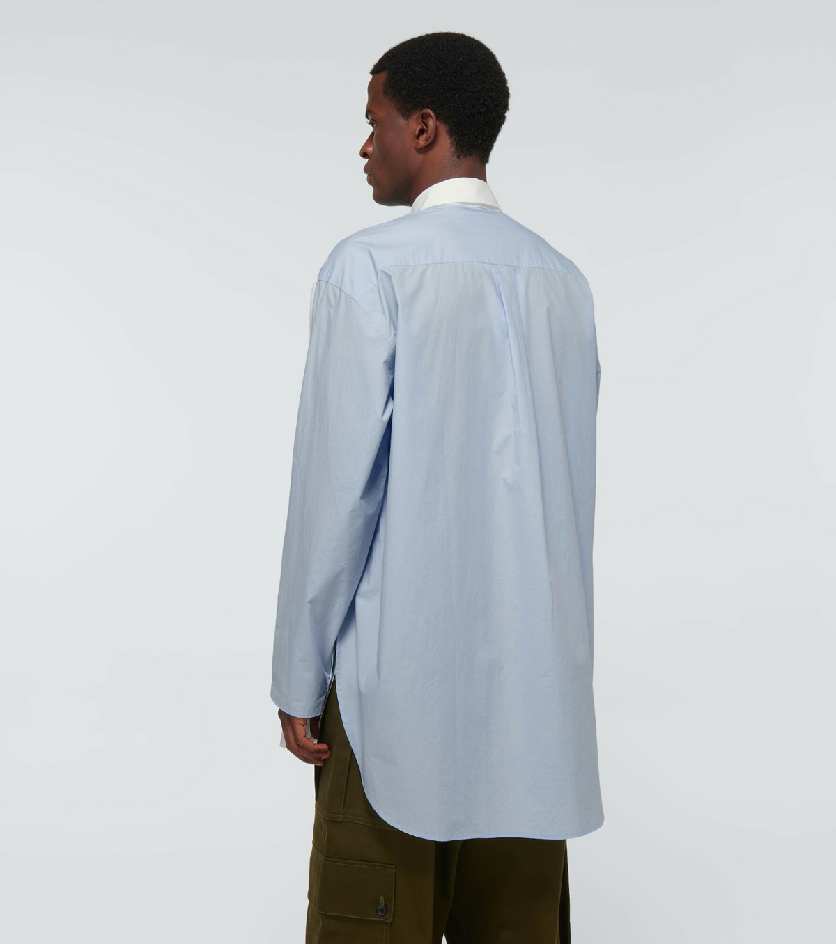 Jersey oversize bicolor